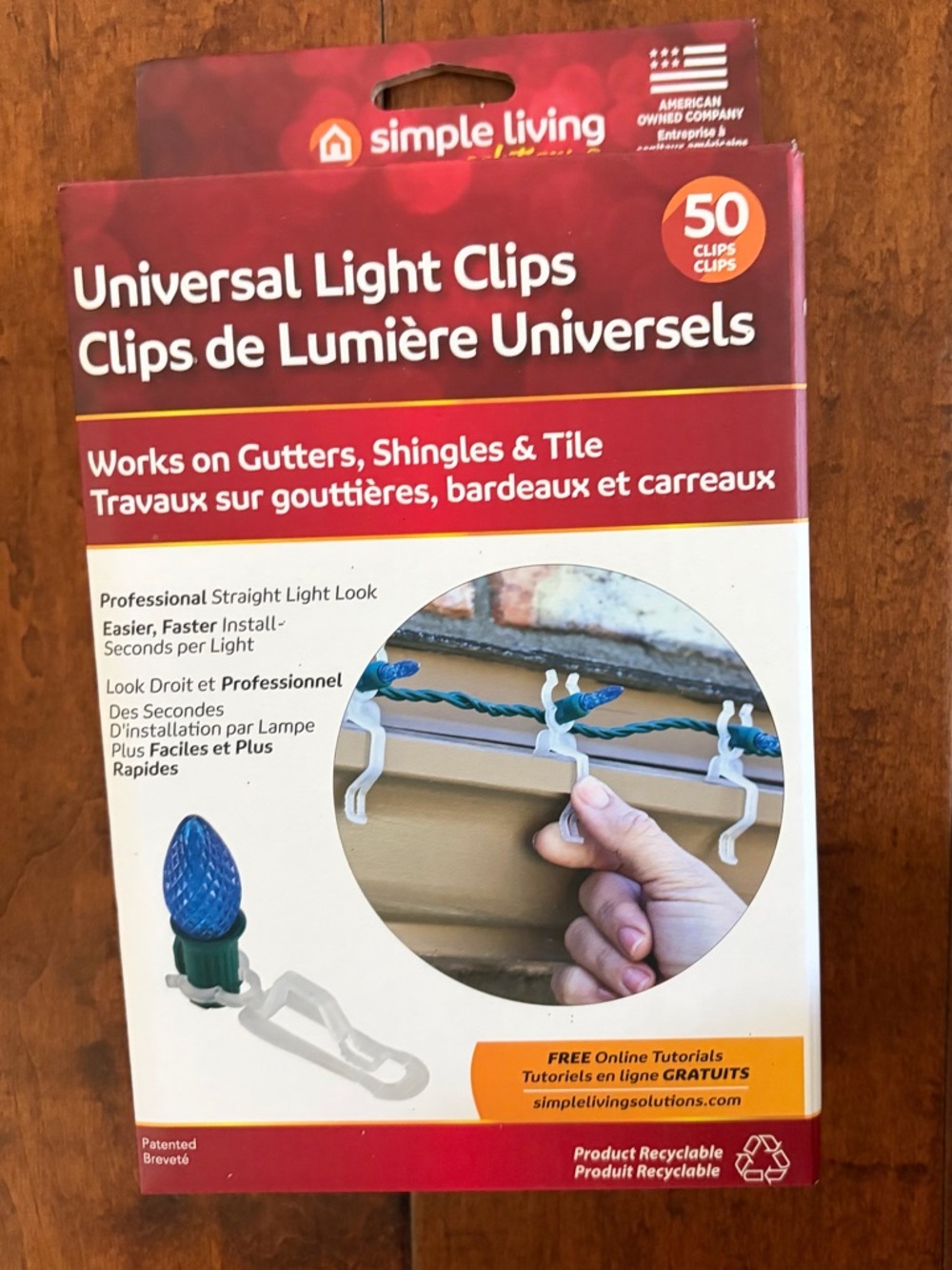❤️Universal Light Clips - White (50 Pack)New